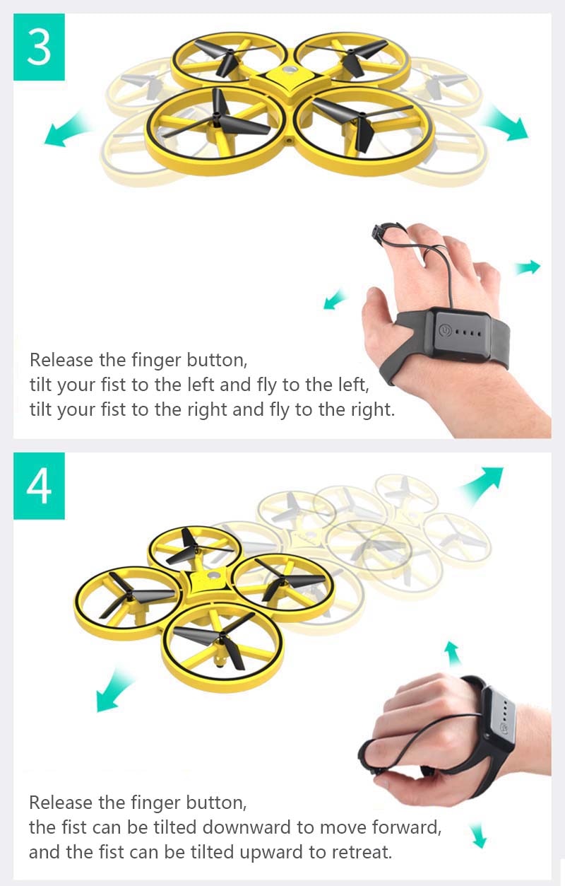 Gesture Helicopter UFO RC Drone