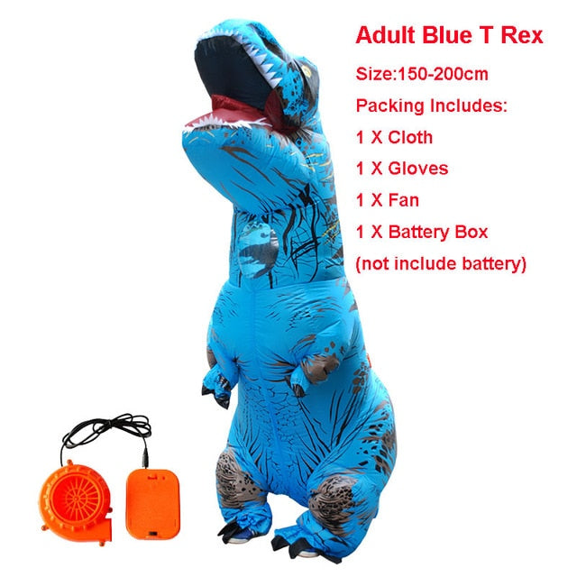 Inflatable T-Rex Dinosaur Costumes