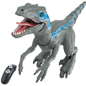 RC Intelligent Walking Dinosaur Raptor Toy