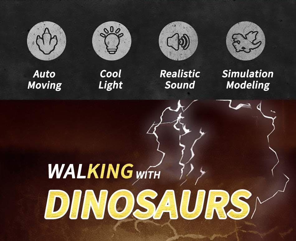 New Style Walking Dinosaur-Dragon Hybrid Toy