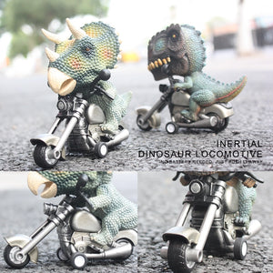 Dinosaur Riders Pull Back Motorcycle (Pack of 2)